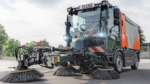 Kompaktný zametací stroj CM 2250